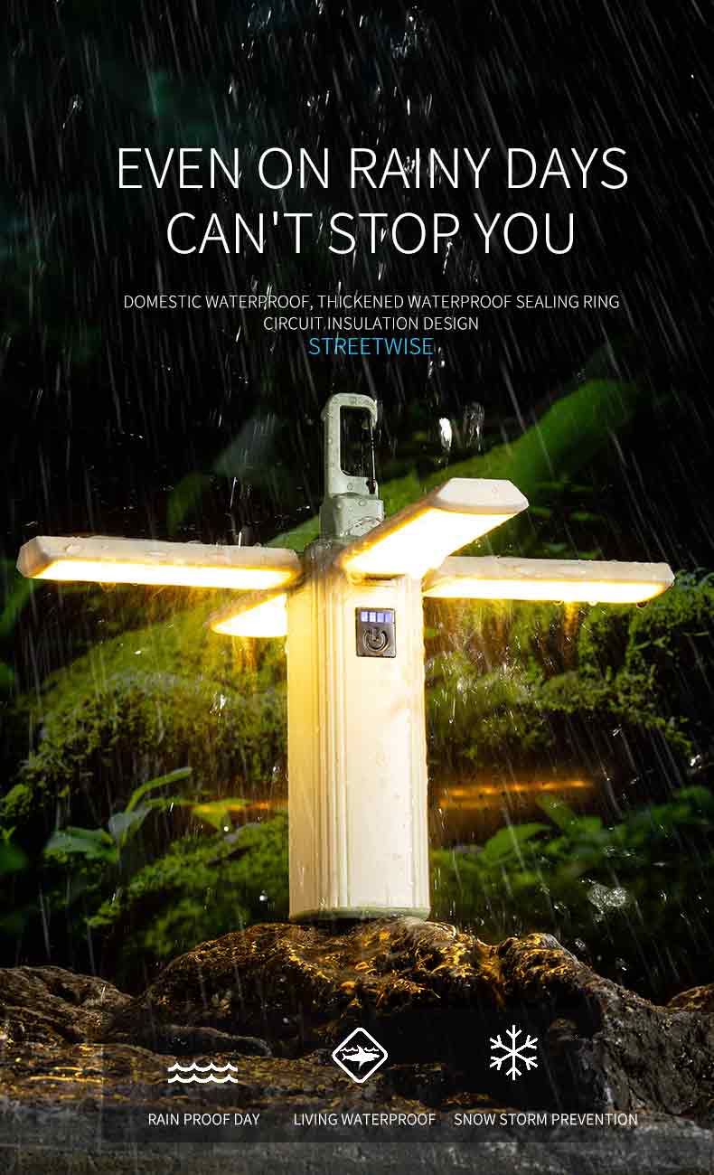 LEDCampingLanternCompactWaterproof3LightingModesUSBRechargeableforFishingTravelingPicnicOutdoorLight-2005570-12