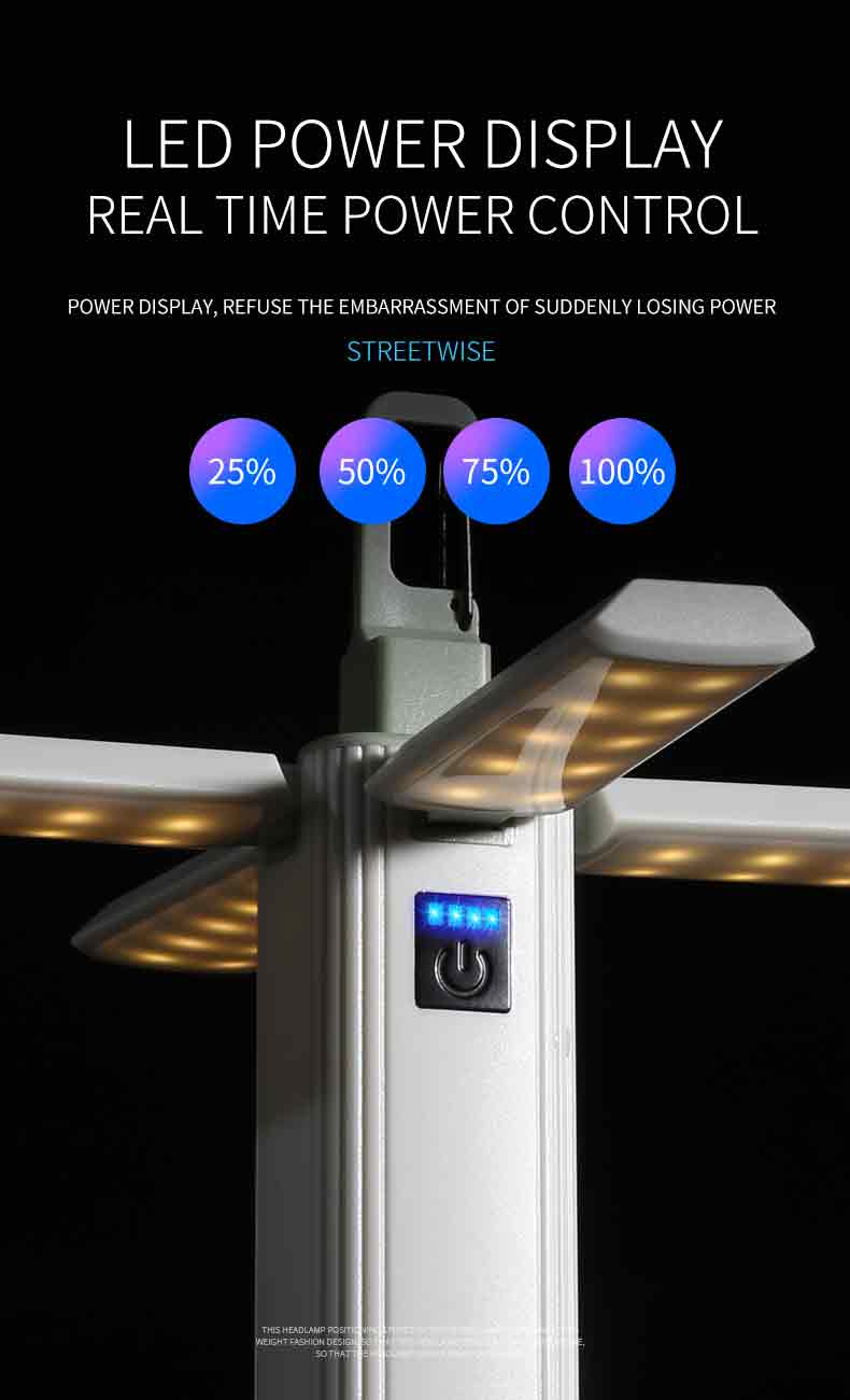 LEDCampingLanternCompactWaterproof3LightingModesUSBRechargeableforFishingTravelingPicnicOutdoorLight-2005570-9