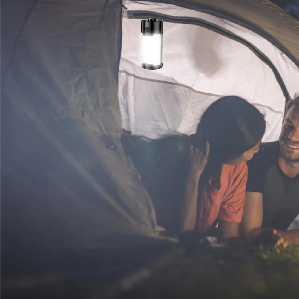LEDCampingLanternRechargeableBuilt-in18650BatteryPortableTentLampOutdoorWaterproofCampingEmergencyLi-1957427-9