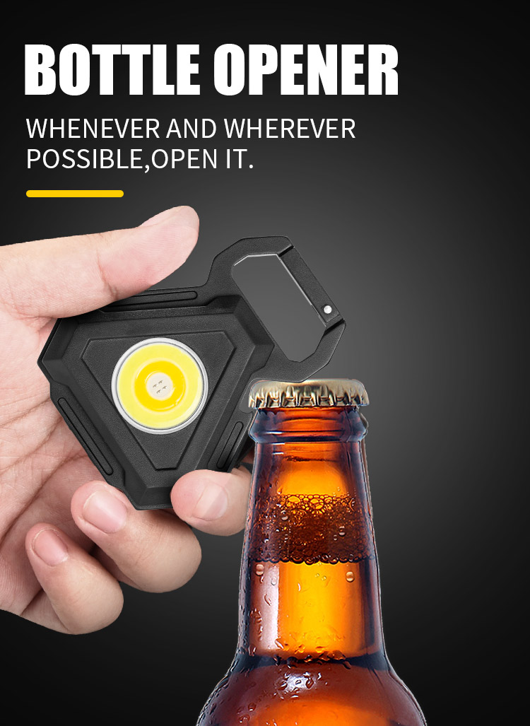 LEDKeychainLightType-cRechargeablePortableCampingLampPowerfulCOBTorchWithMagnetHookCorkscrewWaterpro-1957428-13