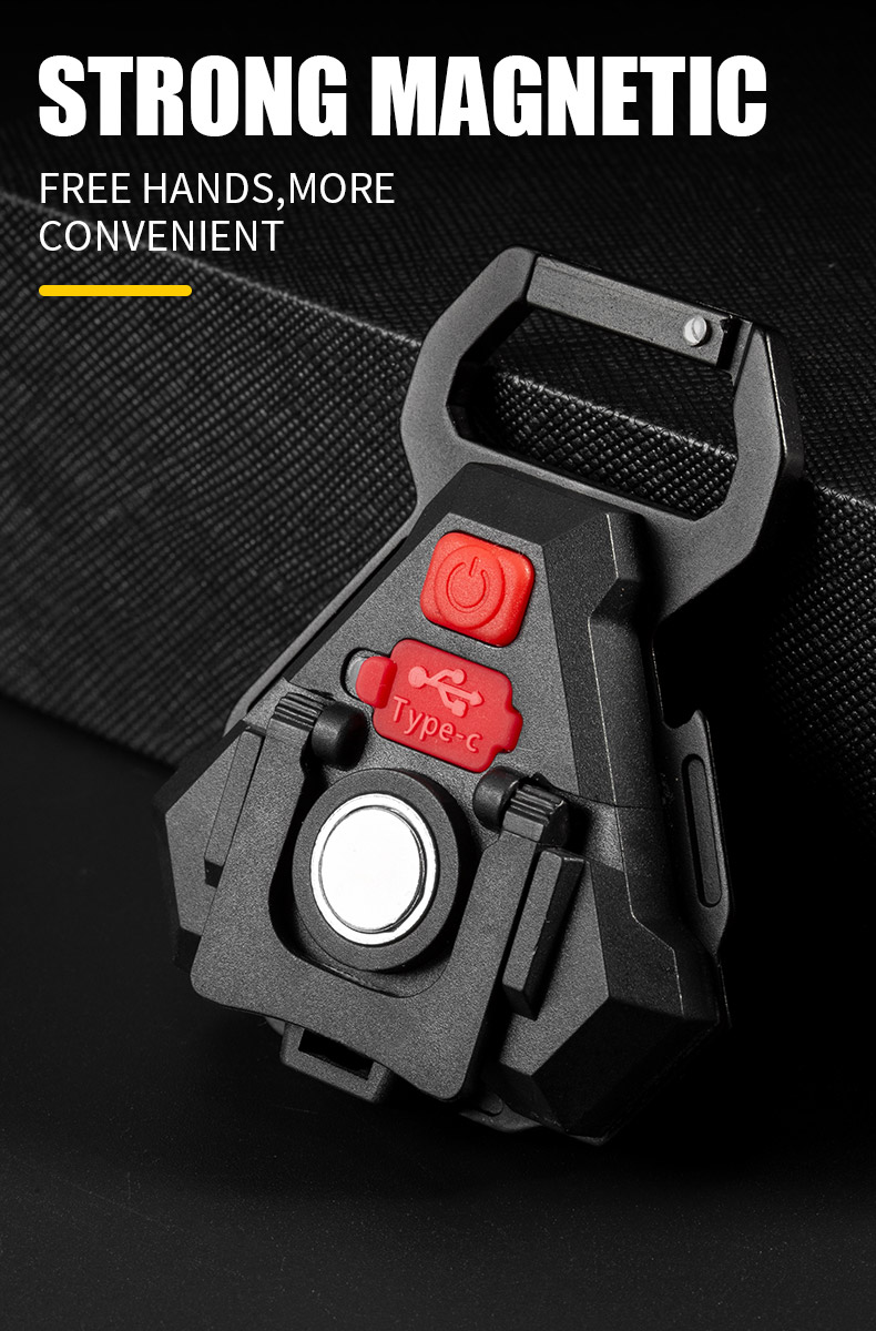 LEDKeychainLightType-cRechargeablePortableCampingLampPowerfulCOBTorchWithMagnetHookCorkscrewWaterpro-1957428-3