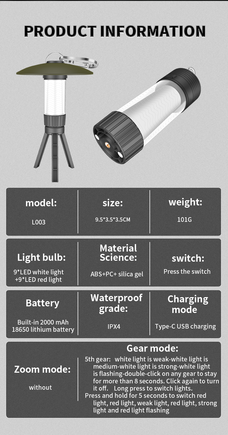 LEDMultifunctionalCampingLightwithMagnetHookCarabinerPortableOutdoorWarmLightAtmosphereLight-1988460-15