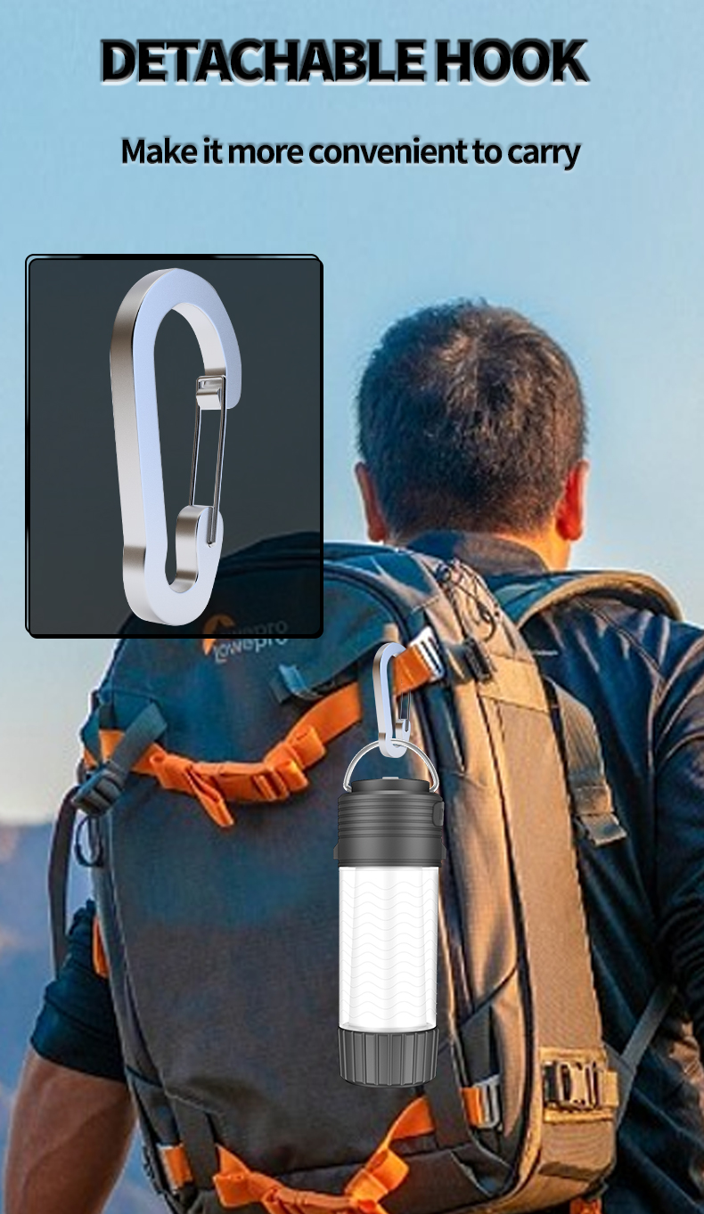 LEDMultifunctionalCampingLightwithMagnetHookCarabinerPortableOutdoorWarmLightAtmosphereLight-1988460-8