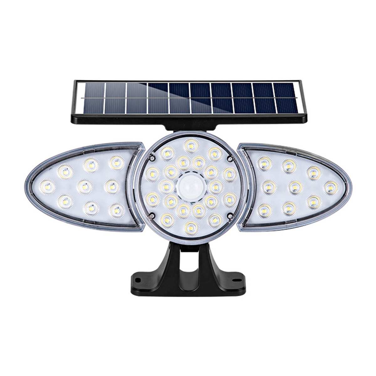 LEDSolarWallLightAdjustableHeadIP65WaterproofSuperBrightBodySensorLightSolarSpotlightforOutdoorGarde-1892140-11