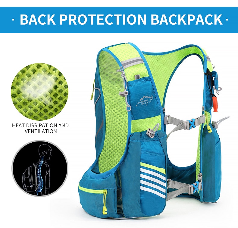 LargeCapacityLightWeightRunningVestBackpackMenWomenOutdoorSportWaterBagsTrailJoggingHikingRucksack-2007808-11