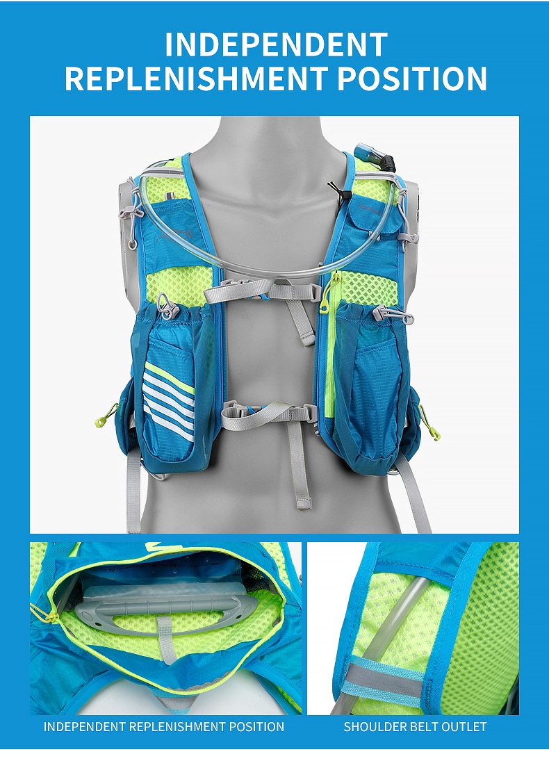 LargeCapacityLightWeightRunningVestBackpackMenWomenOutdoorSportWaterBagsTrailJoggingHikingRucksack-2007808-6