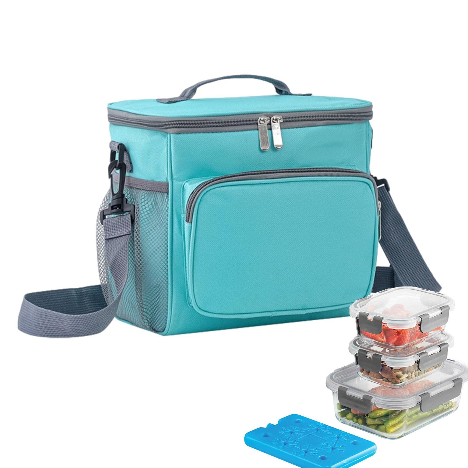 LargePortableInsulatedLunchBagMenandWomenReusableLunchBoxforOfficeWorkSchoolPicnicBeach-1985970-9