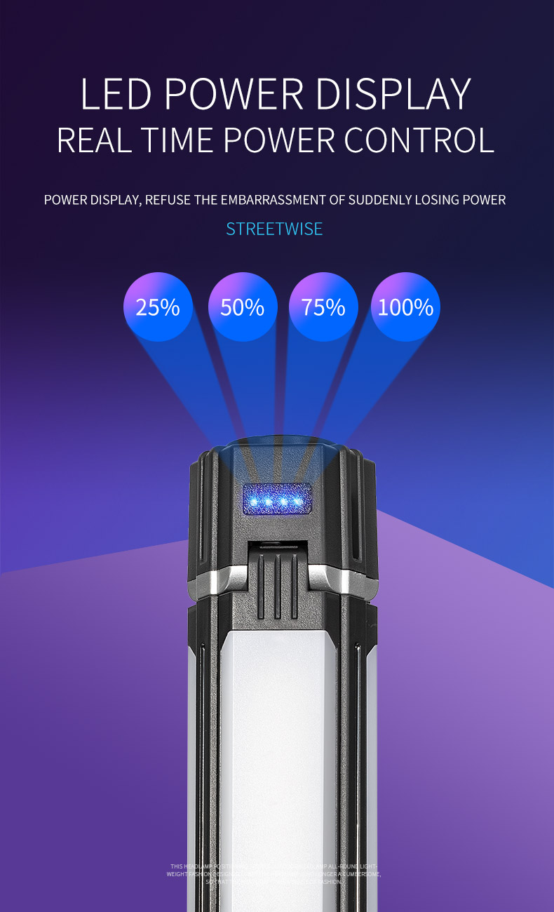 MultifunctionUSBChargingRepairLightWithMagnetBracketMultifunctionalCOBStrongLightPortableLEDFlashlig-1992659-8