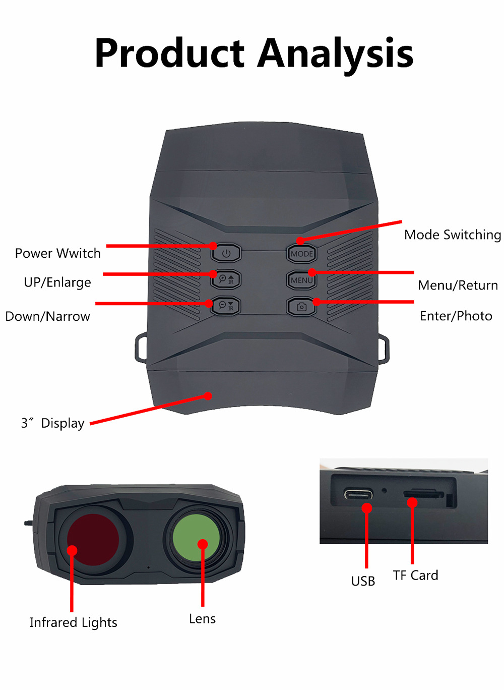 NV600060mp3-InchScreen4KUltraHighDefinitionNightVersionBinocularsOutdoorDigitalNightVisualInstrument-2007800-8