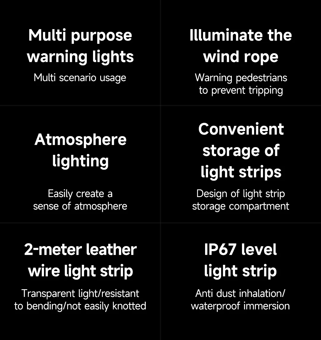 NexToolMulti-FunctionalTwinkleAmbientLightwith2MStripWaterproofOutdoorCampingAtmosphereRGBLampCyclin-2012344-3