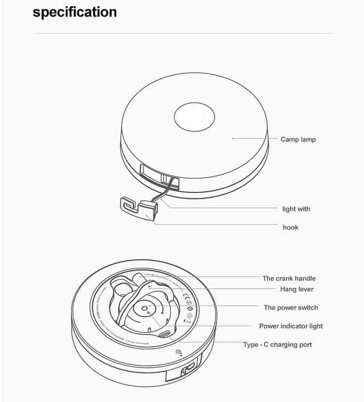 NextoolMultifunctionalPortableCampingLightOutdoorAtmosphereTentDecorationLEDLightStringwithCampsiteS-1998219-16