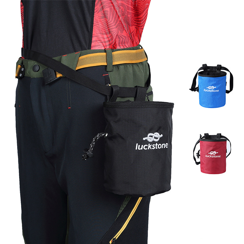 OutdoorAdjustableWaistBeltChalkBagMgPowderStoragePouchforRockClimbingGym-1327396-1