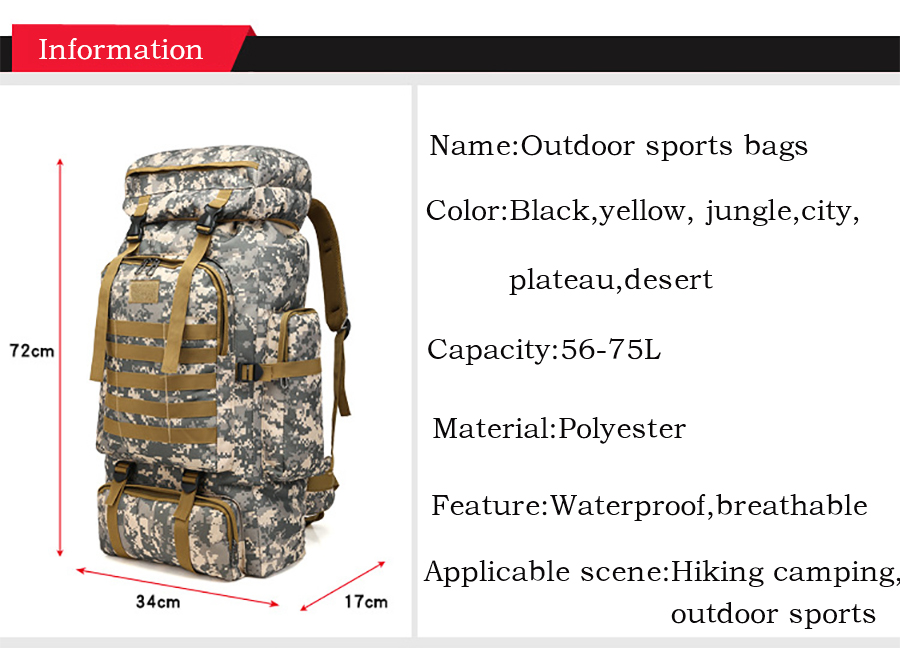 OutdoorCamouflageLargeSpaceWaterproofOutdoorMilitaryBackpackTravelandHikingBackpack-2006638-3