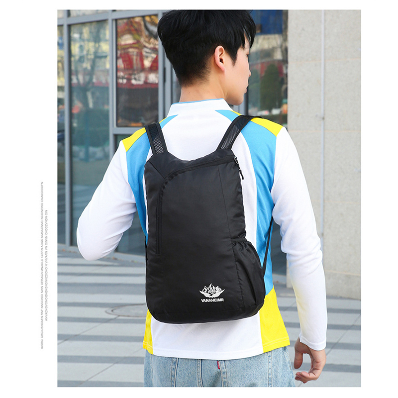 OutdoorFoldingBagLightweightWaterproofTravelBagFitnessSportsBackpackLargeCapacityBackpack-2004217-9