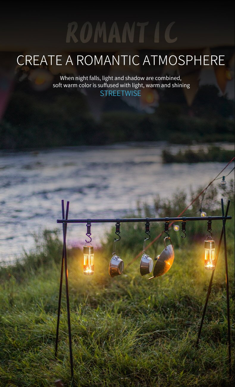 OutdoorLightingLEDCampingLightMultifunctionalUSBChargingSolarTentLightHungingStandLampLantern-1992658-2