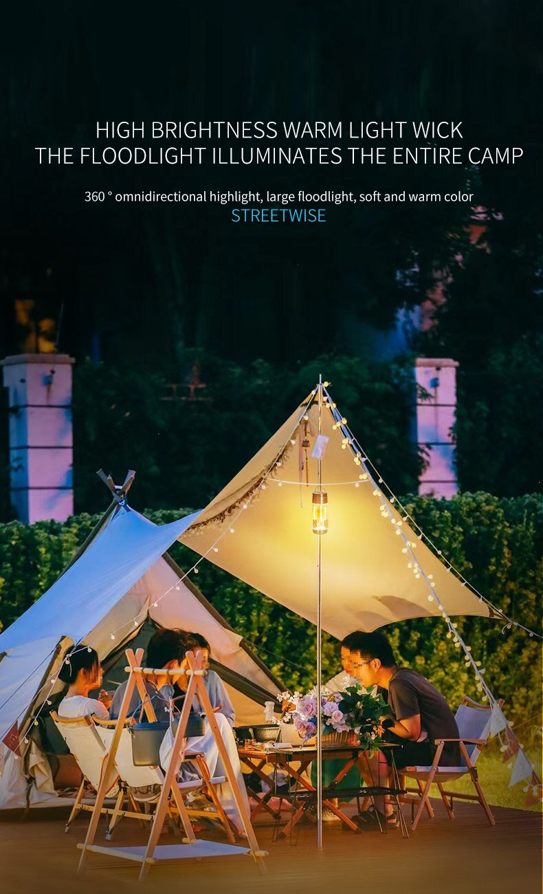 OutdoorLightingLEDCampingLightMultifunctionalUSBChargingSolarTentLightHungingStandLampLantern-1992658-5