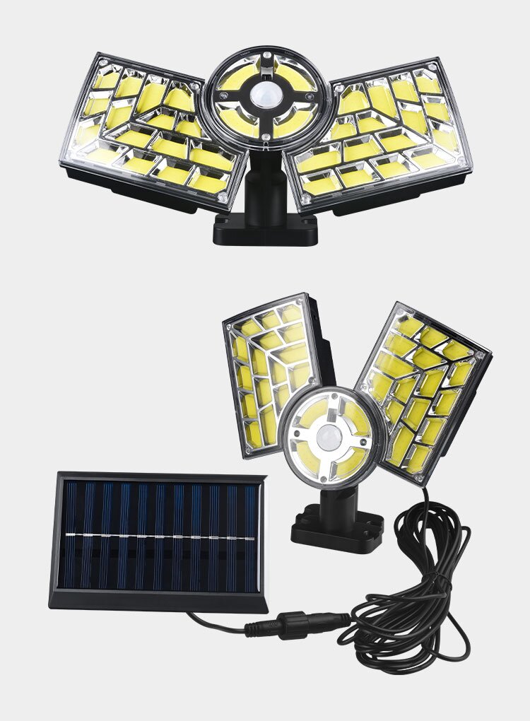 OutdoorSolarWaterproofRemoteControlSplitWallLightHumanSensorStreetLightHouseholdGardenLight-1992742-10