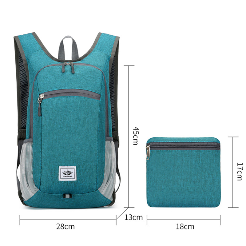 OutdoorSportsFoldingBagLightHikingBackpackTravelBagWomenSCasualSchoolbagMenSBackpack-2004221-2