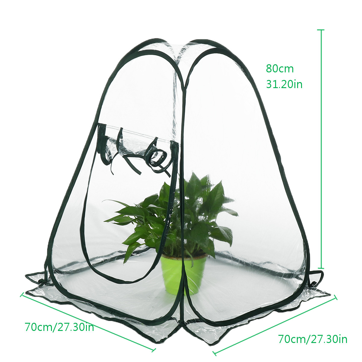 PVCWarmGardenFoldingMiniGreenhousePlantsCoverWaterproofPlantsProtector3120x2730inch-1725927-4