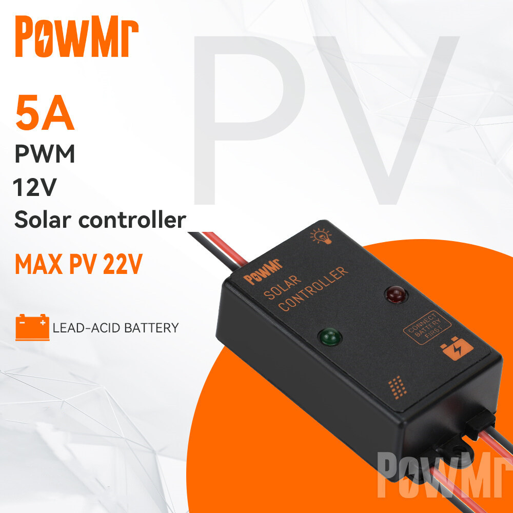 PowMr5A12VSolarPanelChargerControllerIP67forSmallSolarHomeUseMiniSizeSolarController-2008925-1