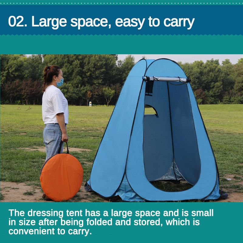 SingleAutomaticTentCampingAnti-UVSunshadeBeachToiletTentWithStorageBag-1630049-4