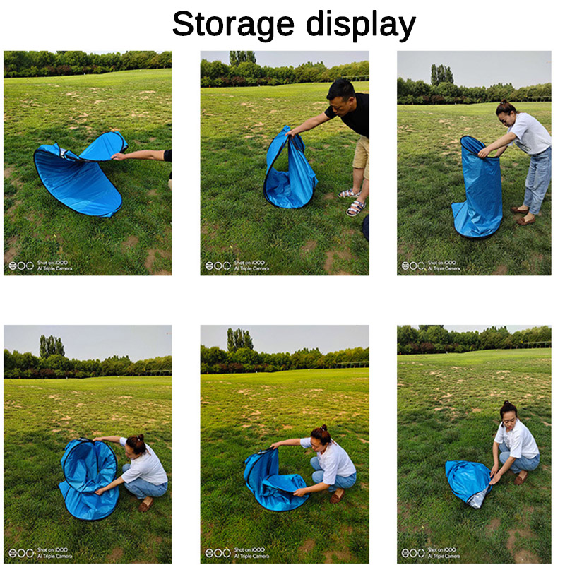 SingleAutomaticTentCampingAnti-UVSunshadeBeachToiletTentWithStorageBag-1630049-10