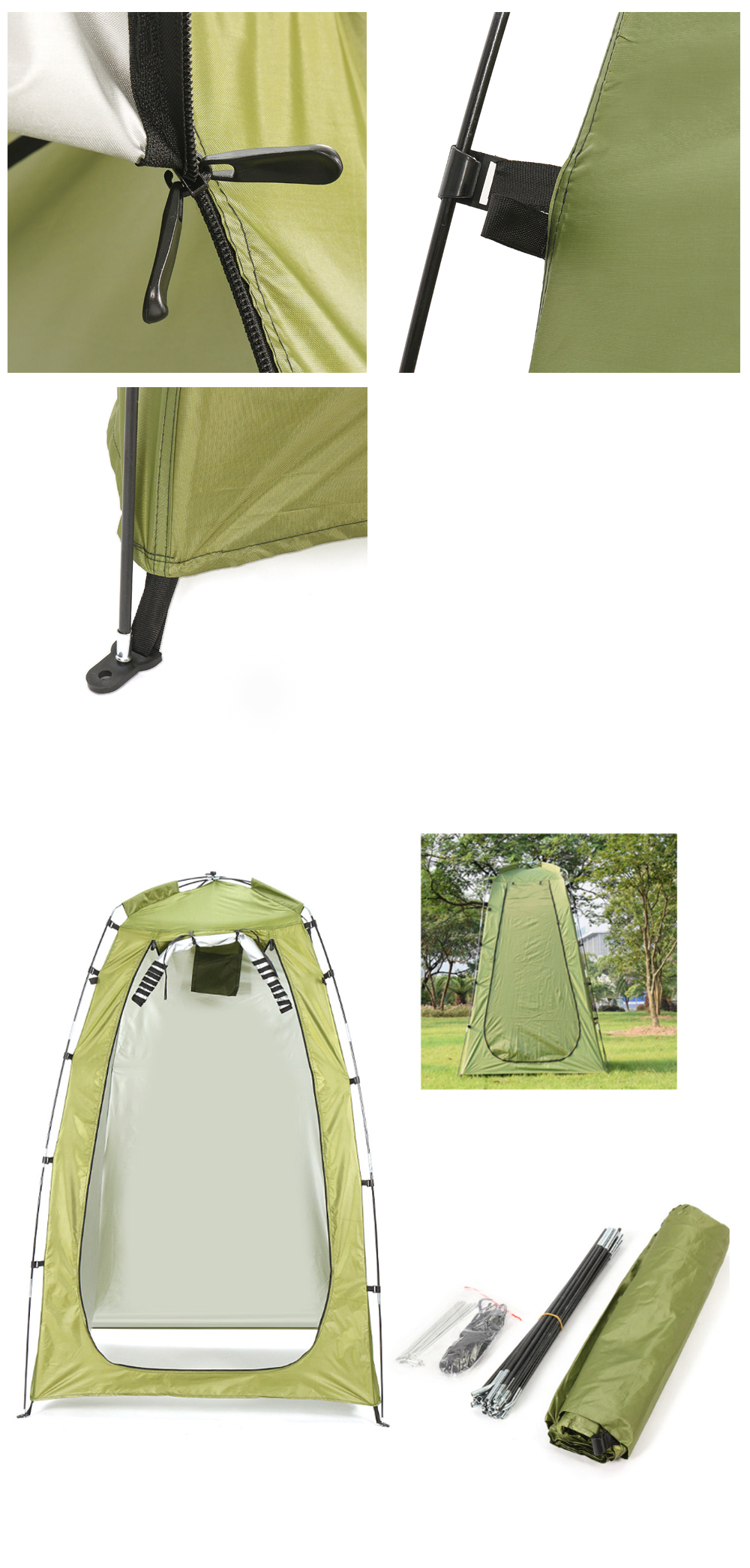 SinglePeopleTentOutdoorShowerToiletTentWaterproofCampingBeachTentBathRoomSunShelter-1826908-2