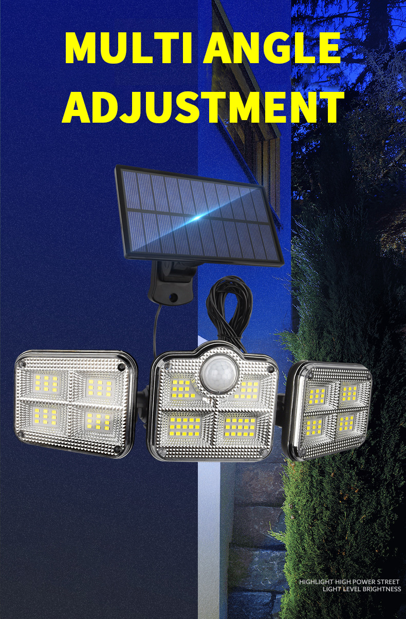 SolarLightsOutdoorMotionSensorFloodLightsWithRemote3LightModeLedSolarSecurityWallLights-2000728-1