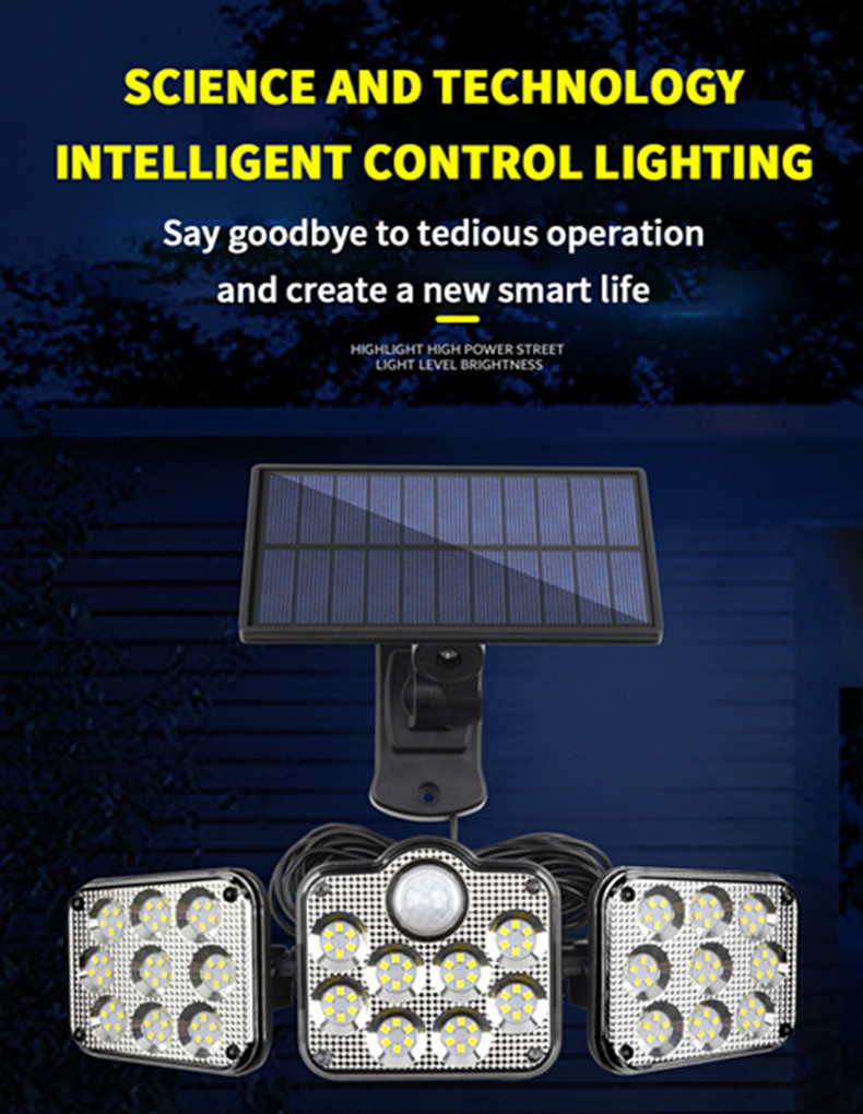 SolarLightsOutdoorMotionSensorFloodLightsWithRemote3LightModeLedSolarSecurityWallLights-2000728-2