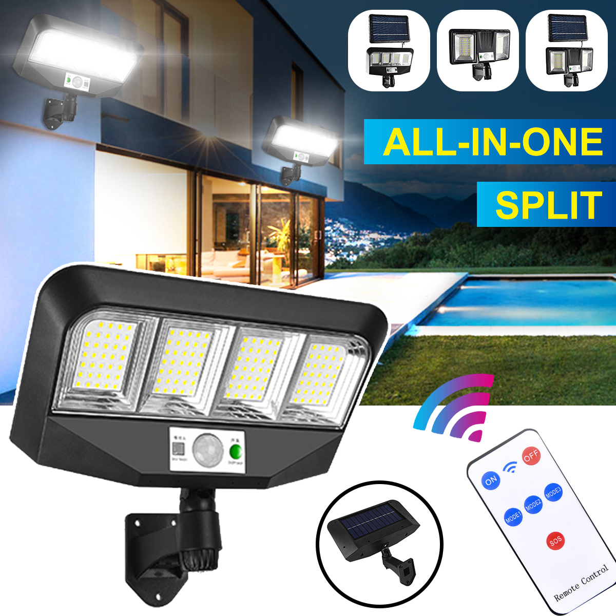 SolarLightsSplitInductionLightswithRemoteControlLEDWallLightsSuperBrightOutdoorCampingPatioLightingG-1897763-1