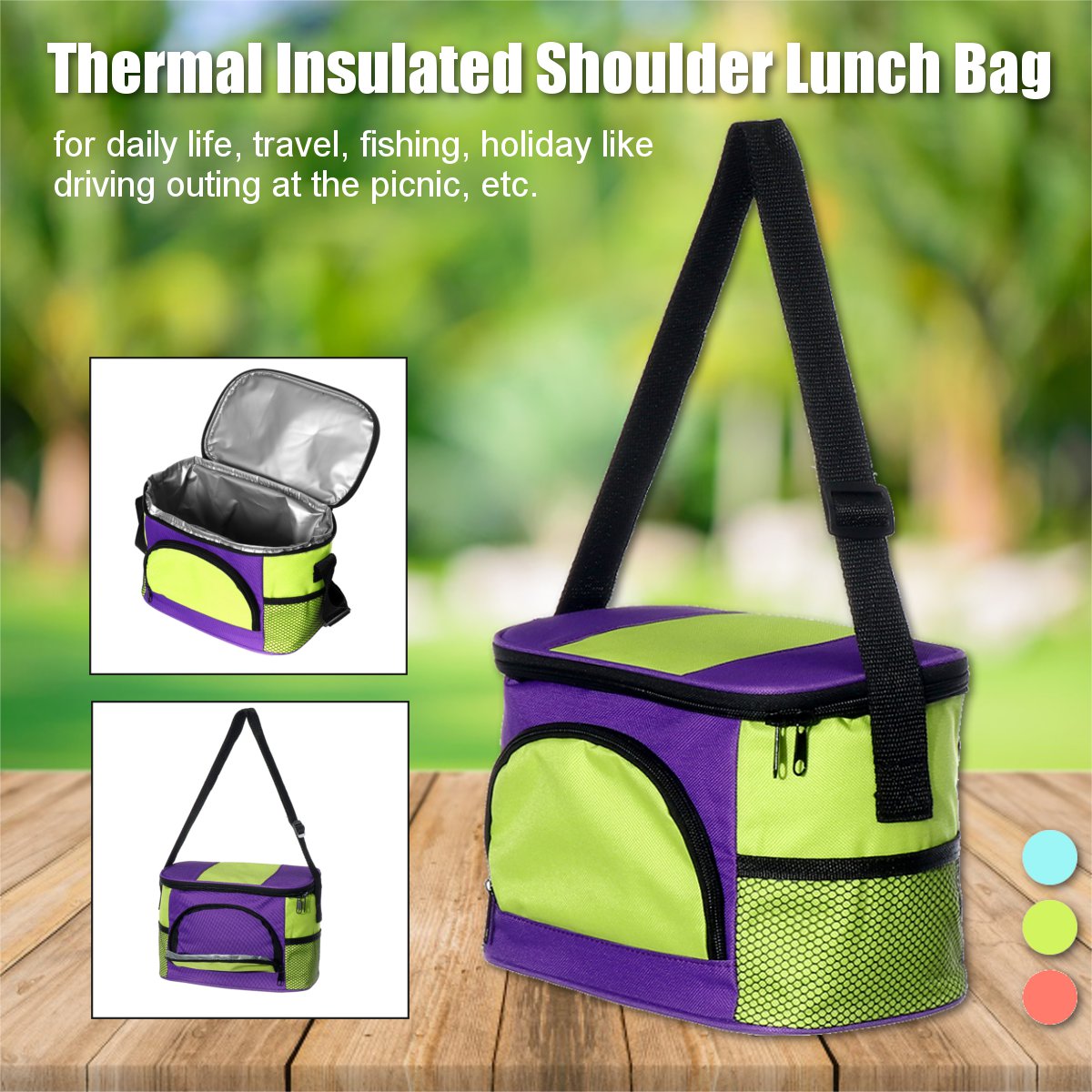 ThermalInsulatedShoulderLunchBagFoodPizzaDeliveryPicnicStorageBag-1842984-1