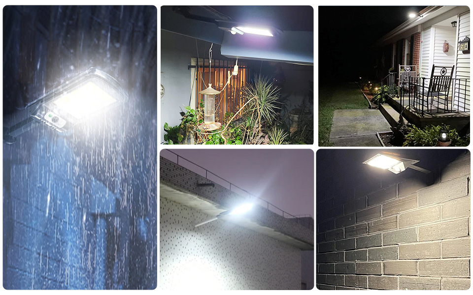 Thorfire4PackSolarStreetLightOutdoor1000LM279LEDsMotionSensorFloodLight3LightingModesWaterproofforYa-1987049-9