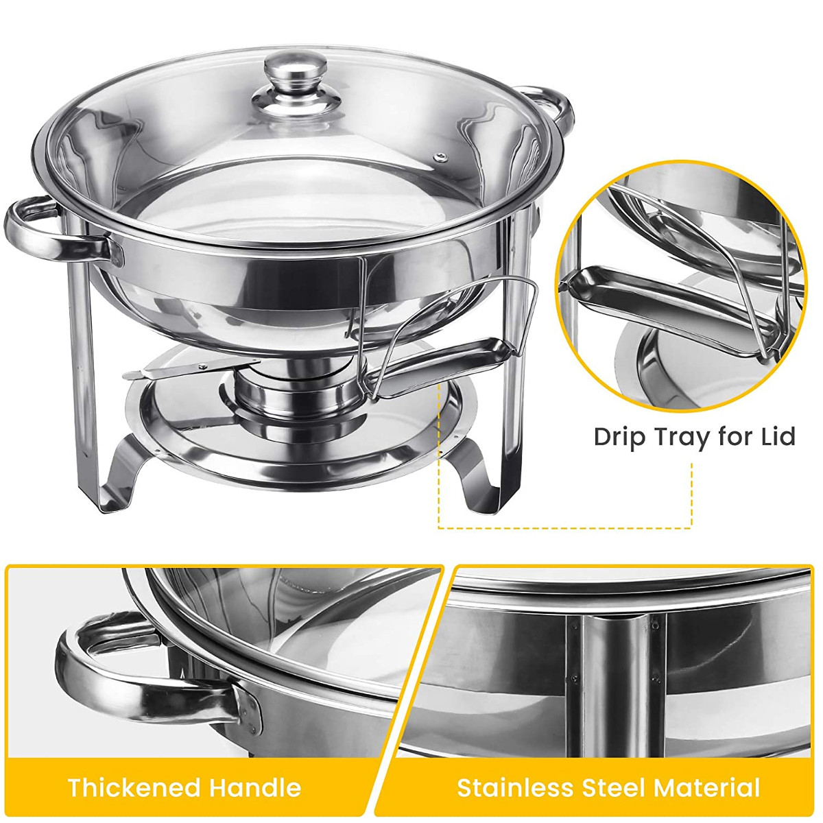 Tooca2pcsSetStainlessSteelDiningStove2Pack4LitreCooker-1833300-4