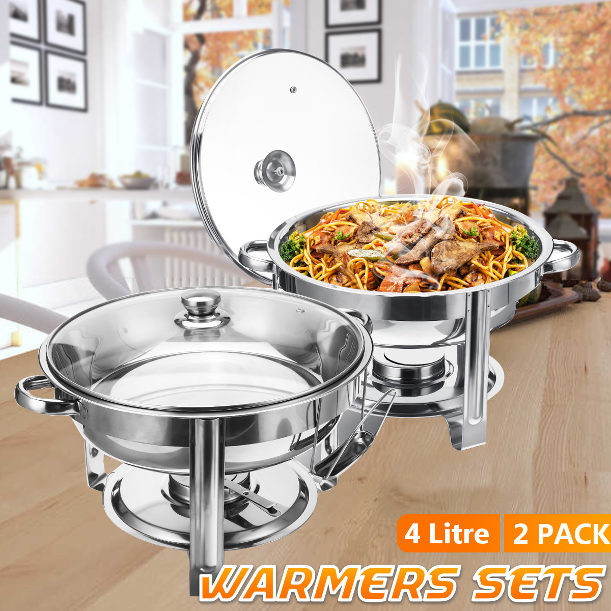 Tooca2pcsSetStainlessSteelDiningStove2Pack4LitreCooker-1833300-5