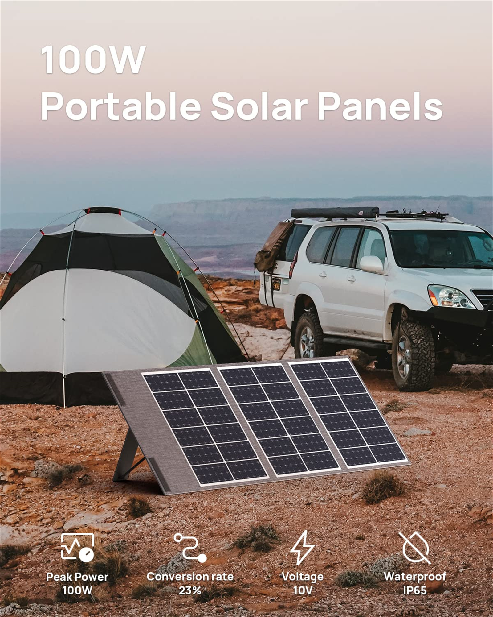 UKDirectAferiyP010800W512WhLiFePO4PortablePowerStation1S100100WSolarPanelUPSPureSineWaveSolarGenerat-2001326-9