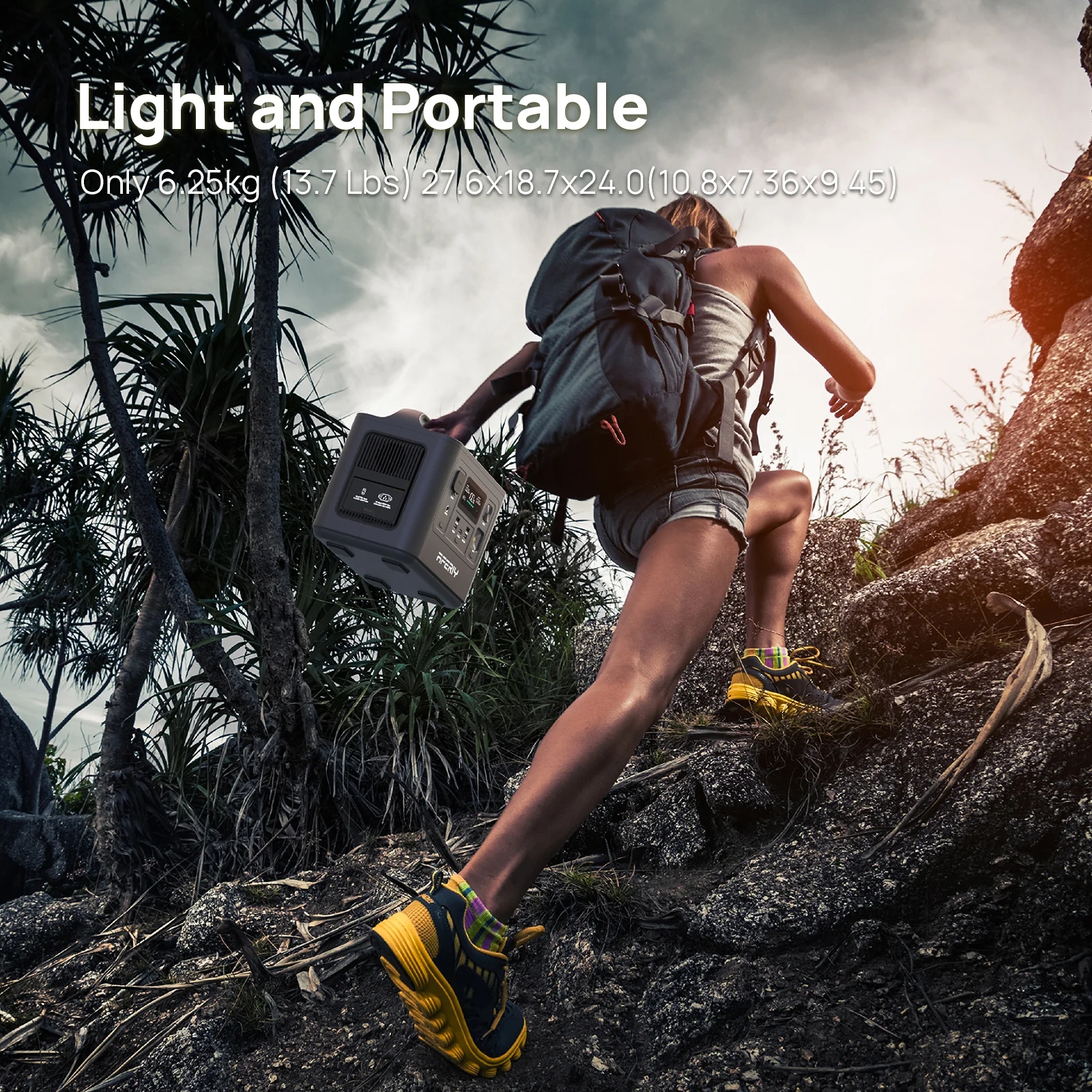 UKDirectAferiyP010800W512WhLiFePO4PortablePowerStation2S100100WSolarPanelUPSPureSineWaveCampingRVHom-2002664-7
