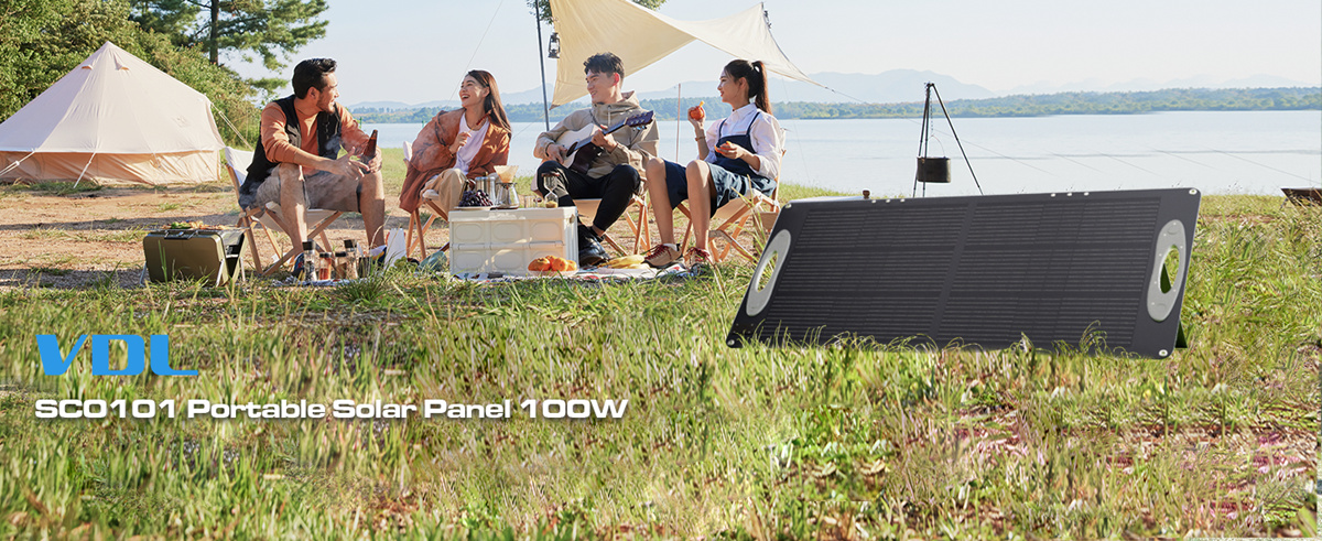 UKDirectVDLSC0101100WETFESolarPanel5VUSB20VDCMulti-Contact4Multi-OutputSolarPanels235EfficiencyPorta-2003453-1