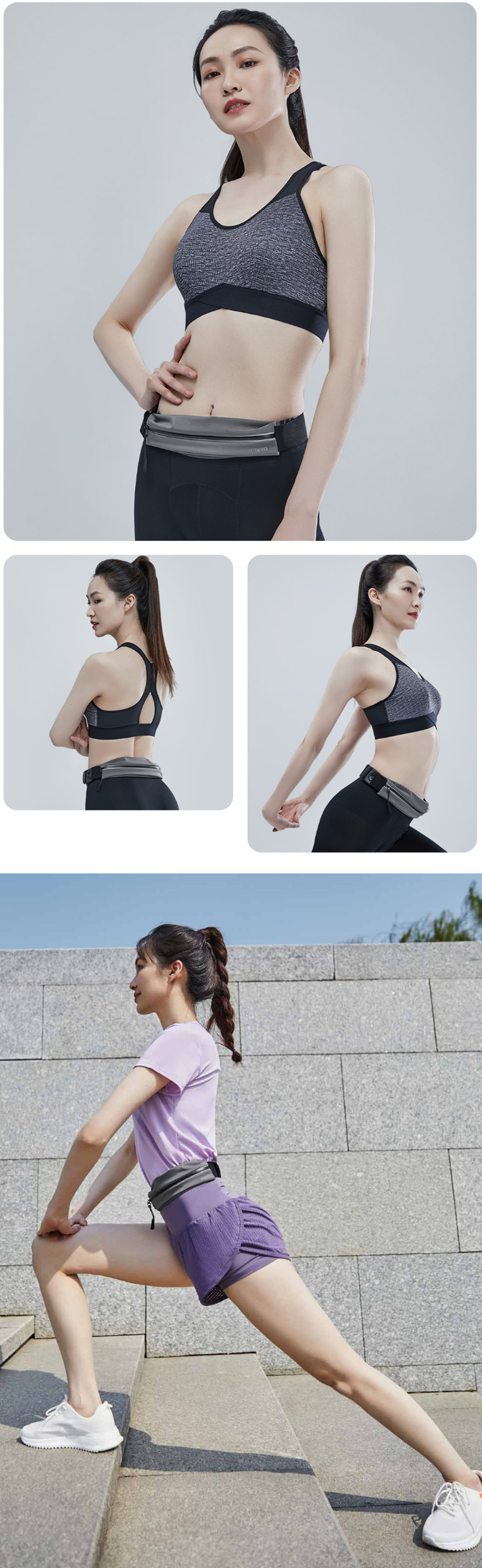 UREVORunningSportWaistBag75-128cmAdjustableReflectiveWaterproofPhoneHolderBagWalletFrom-1687227-4
