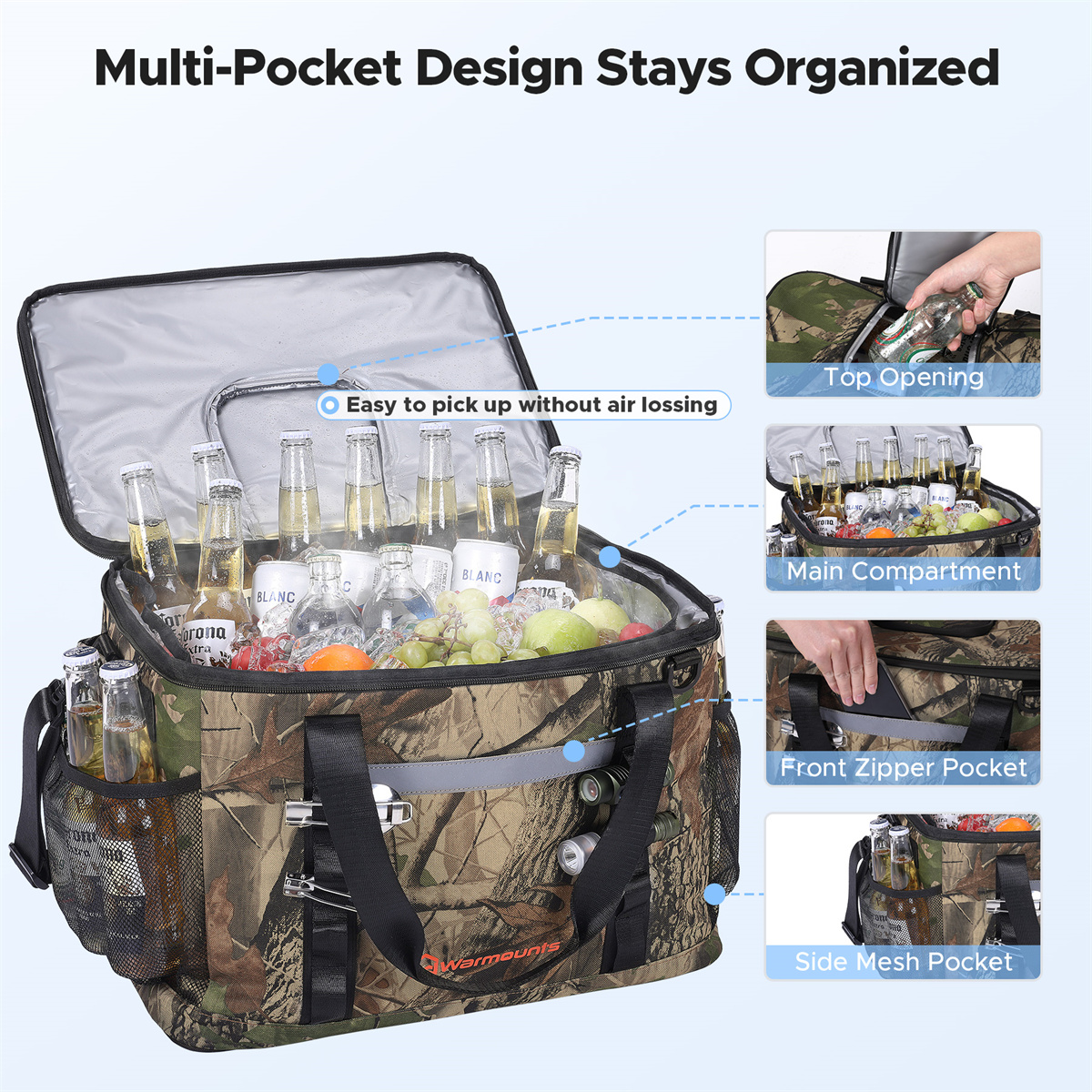 WARMOUNTSBackpackCoolerInsulated75CanswInsulatingCoverUpgradedLeakproofSoftCoolerBackpack2Compartmen-2005921-7