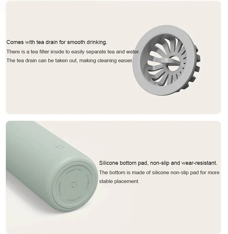 XiaomiMijia350mlVacuumCupStainlessSteelSealedOutdoorPortableThermalFlaskThermosWaterCupCreativeBusin-2014117-12