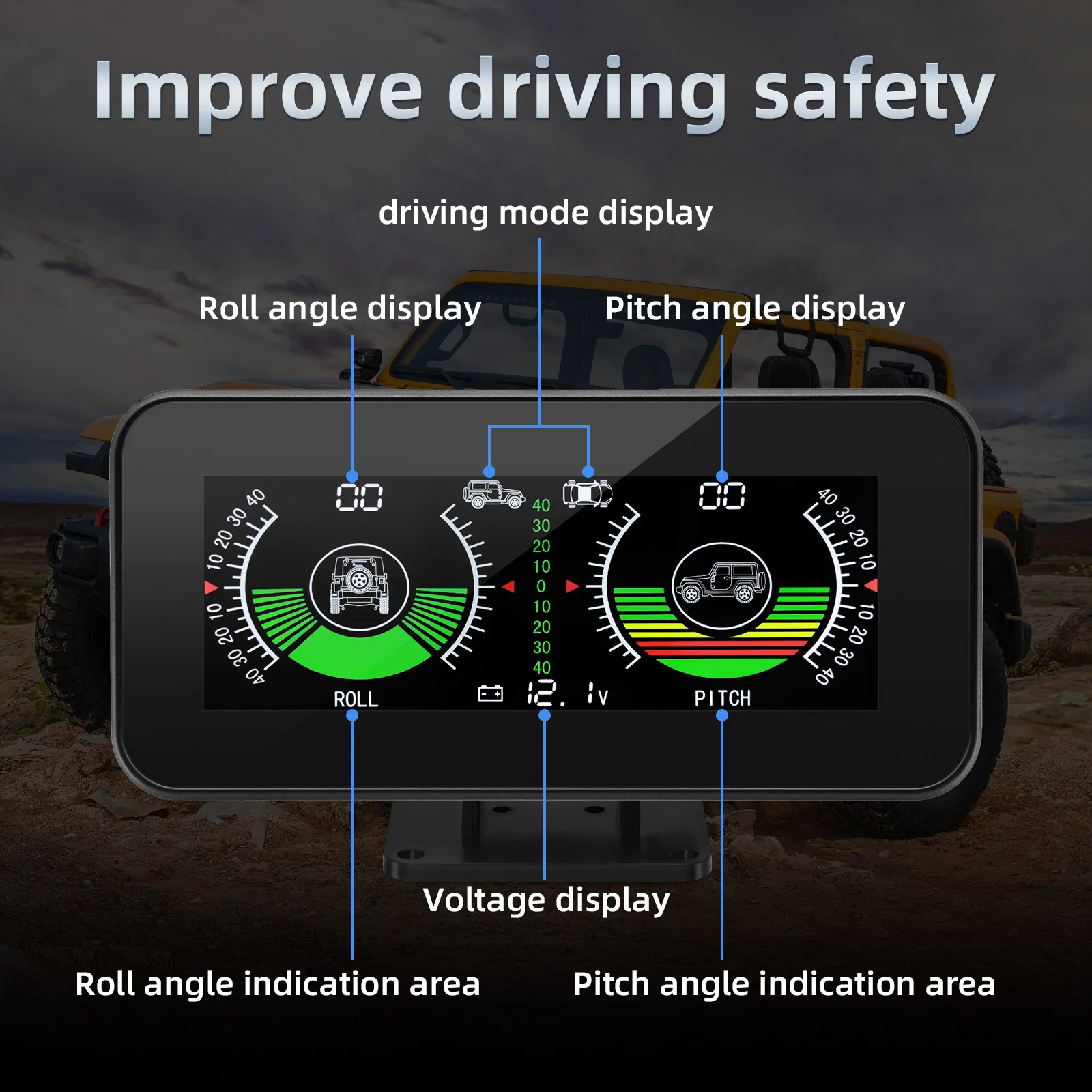 CarHeadUpDisplayDigitalSpeedSlopeMeterInclinometerWithGPSSpeedometerCompassRealTimeMeasurement-2013303-7