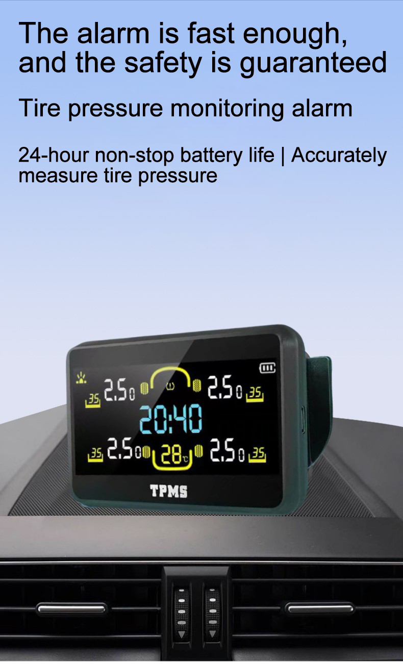 CarLargeLCDScreenTPMSTirePressureMonitoringSystemSolarChargingTimeDisplaywith4Sensors-2015839-3