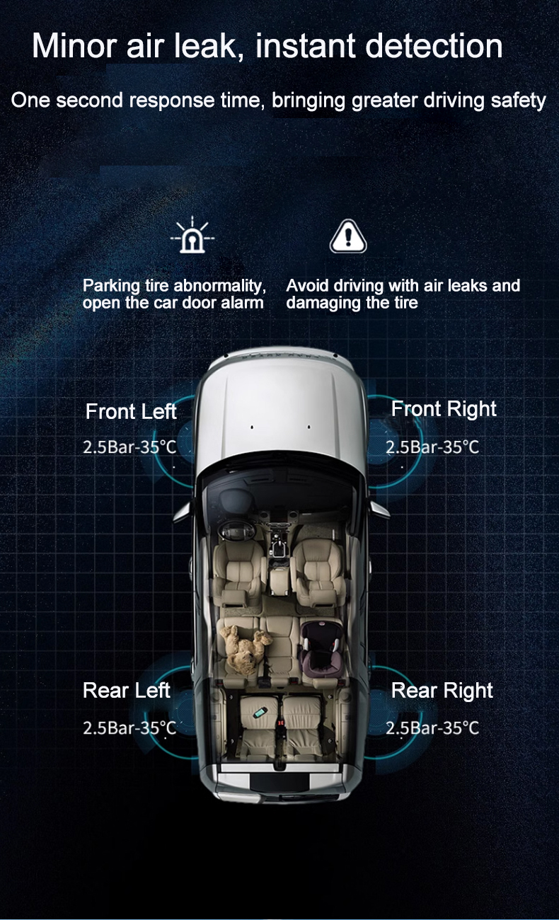 CarLargeLCDScreenTPMSTirePressureMonitoringSystemSolarChargingTimeDisplaywith4Sensors-2015839-8