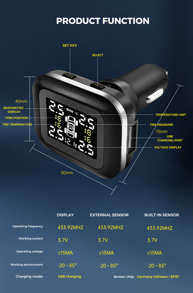 MiniWirelessTPMSCarTirePressureMonitorwithLEDDisplayTirePressureMonitorElectronicDigitalDisplayReal-2001685-10