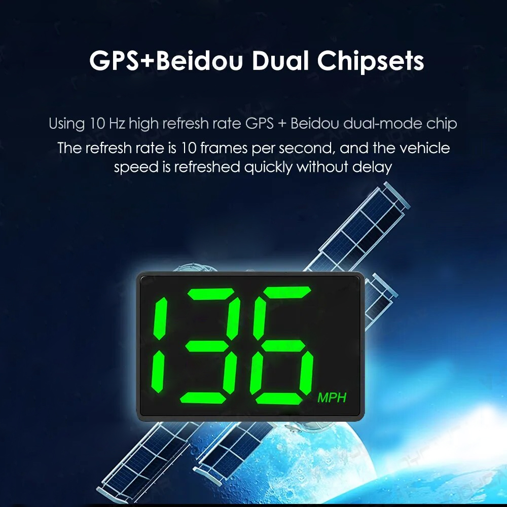 UniversalCarGPSHUDHeadsUpDisplayCarSpeedometerDisplayVehicleSpeedKilometersMilesSpeedometerSmallSize-1999688-2