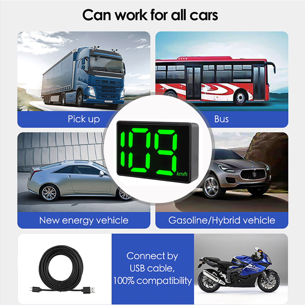 UniversalCarGPSHUDHeadsUpDisplayCarSpeedometerDisplayVehicleSpeedKilometersMilesSpeedometerSmallSize-1999688-4