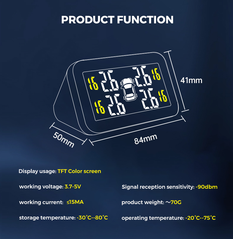 WirelessTPMSTirePressureMonitorCarTirePressureMonitoringSystemReal-TimeMonitoringSolarChargingTirePr-2001683-13