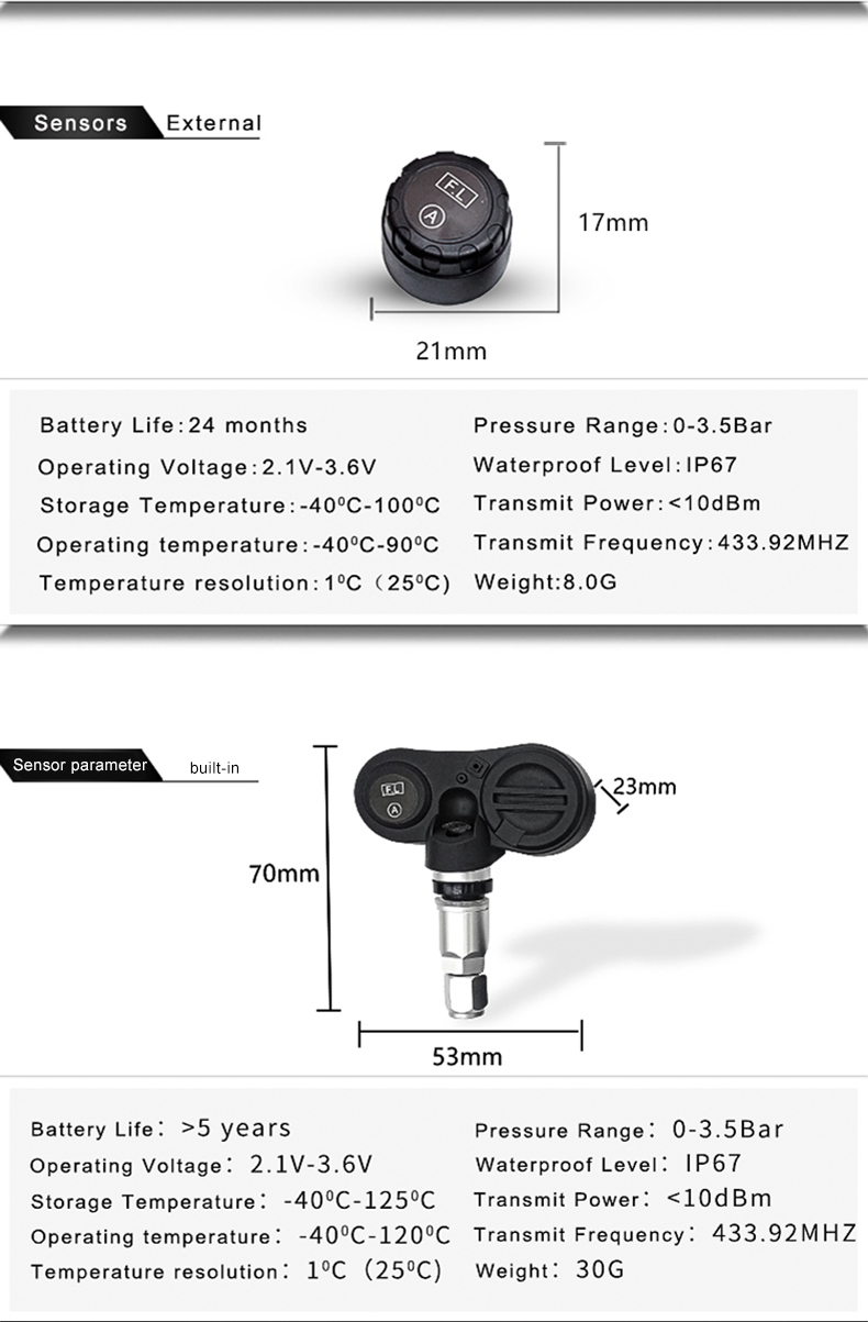 WirelessTPMSTirePressureMonitorCarTirePressureMonitoringSystemSolarChargingCarTirePressureSensorReal-2001684-16