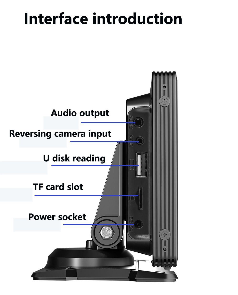 1026inchPortablebluetoothCarMP5PlayerHDLargeScreenWirelessCarplayCarRadioBuilt-in1WSpeaker-2010536-11