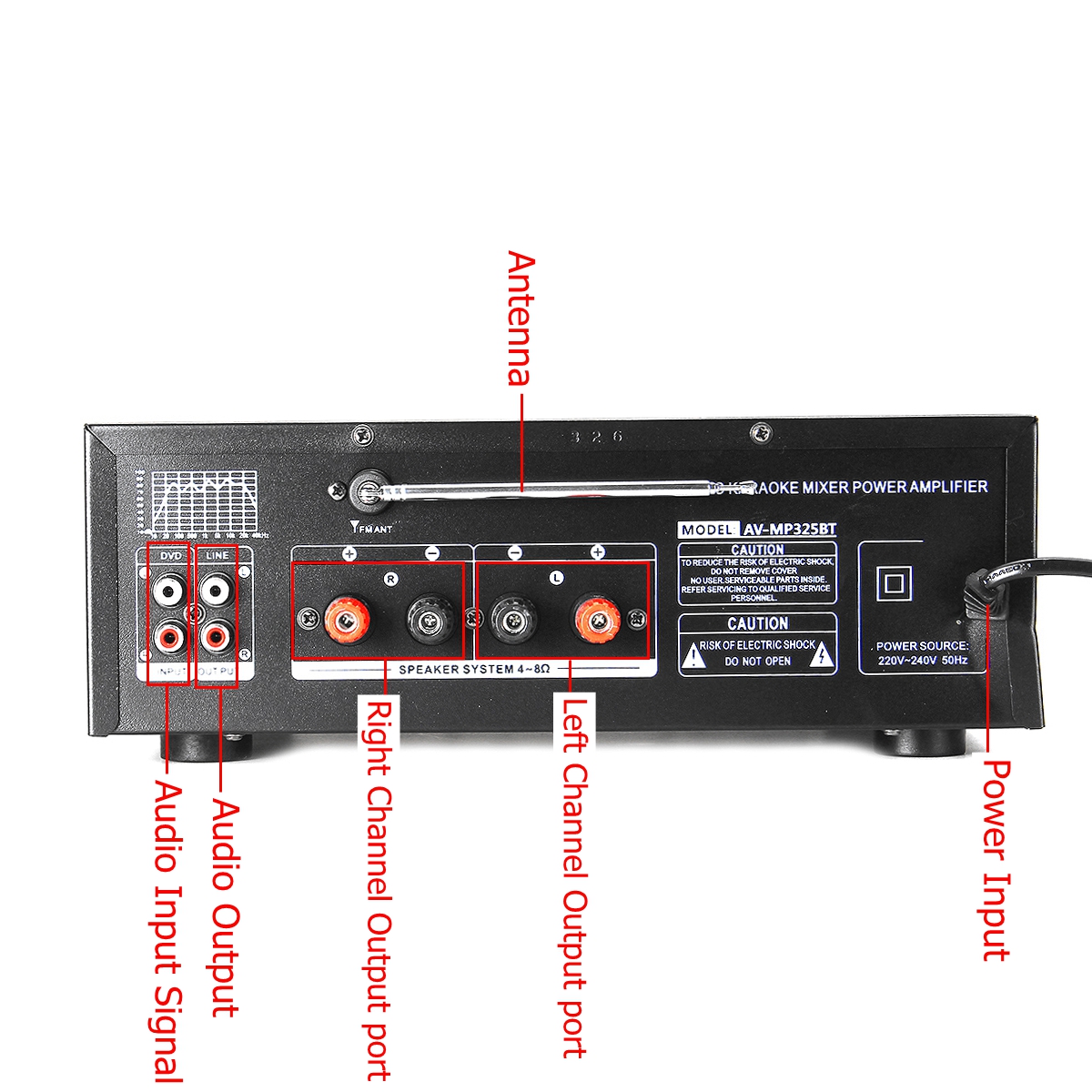 326BT2000WbluetoothStereoAudioPowerAmplifierDualChannelUSBSDFMFMRadioEQwithRemoteControl220V-240Vfor-1644756-7